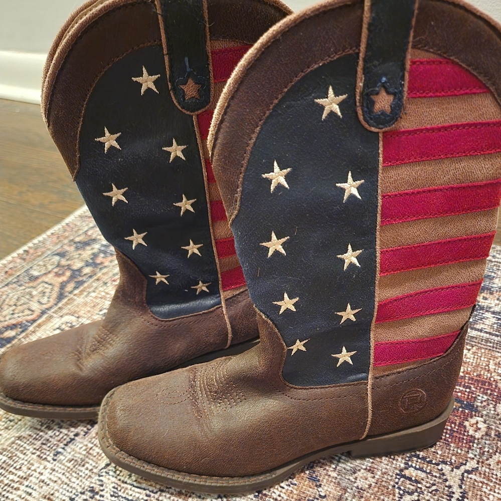 Boys roper boots